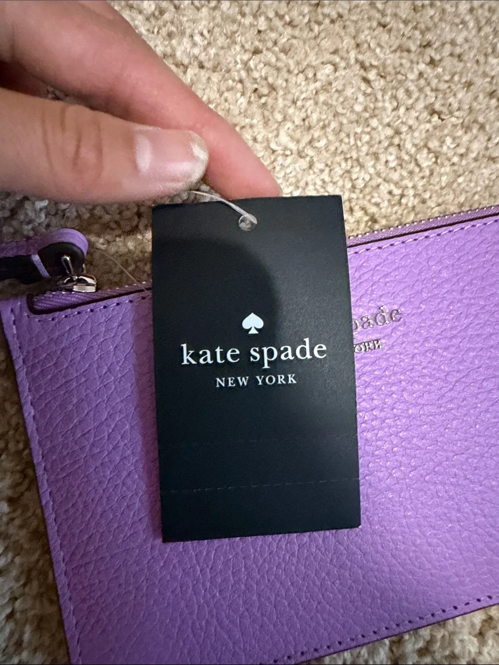 Purple Kate Spade Wallet